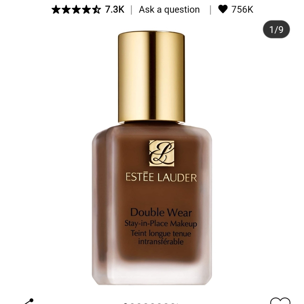 Estee Lauder Double Wear Foundation - 8N1 Espresso